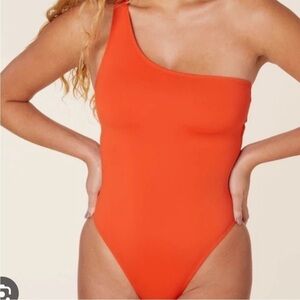 NWT Andie Nantucket One Piece Sire Orange - XS Tall